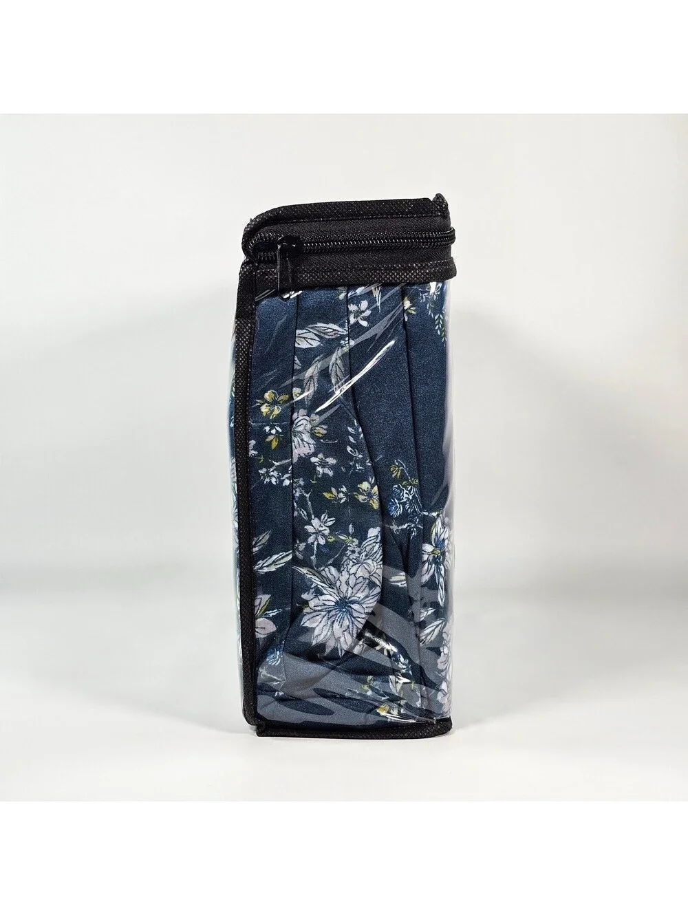 Home Details Luxury Hotel Collection King Sheet Set 4pc Navy Blue Floral Floral